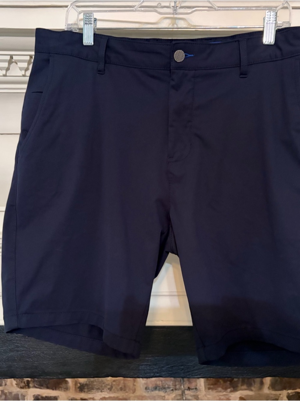 Twillory Men's Navy Performance Shorts sz 36